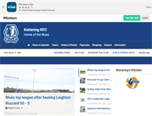 Tablet Screenshot of ketteringrugbyclub.com